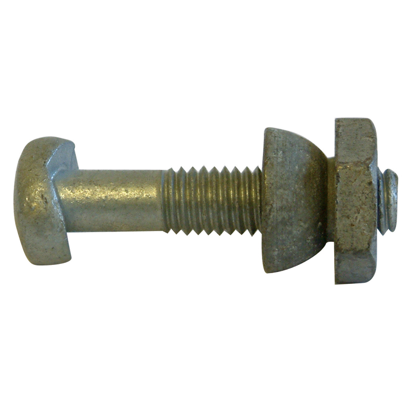 Galvanised Saddle Bolts Security Nuts Security Fixings Fixings